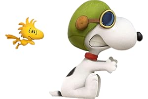 EDVOYNLM Snoopy and Woodstock Peanuts Fans Car Sticker To Feel the Speed (10.2 x 14 cm, Set of 2)