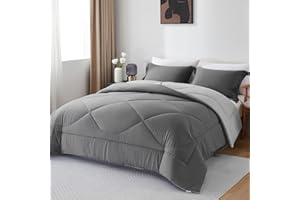 beeweed Edredón Relleno Nórdico 240x220 cm para Cama 150/160, Reversible Edredón de Fibra Oeko-Tex. 300gr/m² en 100% Suave Microfibra, con 2 Fundas Almohada