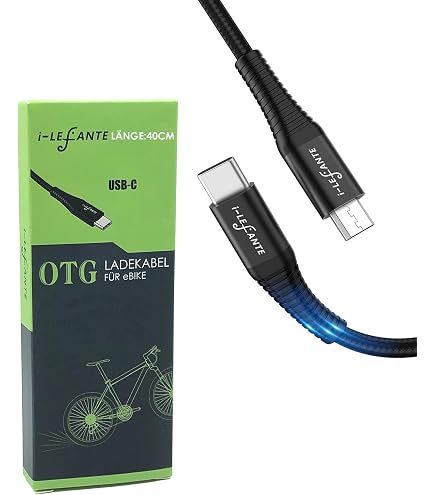 BOSCH USB Charging Cable For Intuvia & Nyon E-Bike Display Screens - 300mm Micro USB Cable - View #8