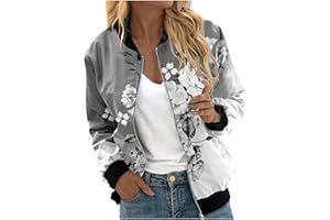 ‎SKFLABOOF Sommerjacke Damen Leicht - Mode Blusenjacke Boho Jacke Sommer Jacken Blouson Elegant Frühlingsjacke Stoffjacken