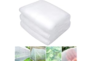 Shinybox Red de Protección de Insectos, Red Anti Insectos, Malla Antiinsectos, Malla Fina Anti-Insectos Red, Red de Jardín Malla de Insectos para Proteger Jardines, Invernaderos, Plantas
