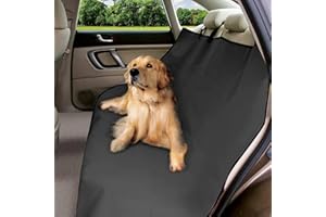 Home Flair Dog Car Seat Cover | Waterproof Back Seat Cover for Dogs Or Boot Liner | Non Slip & Scratch Proof Car Seat Cover for Dogs | Tough and Stain Resistant Car Seat Protector
