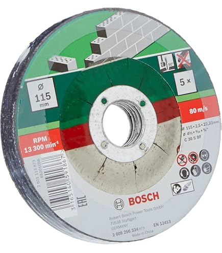 10x Goodway Profi-Trennscheiben 115×1,0 Mm – Dünn, Für Edelstahl & Metall, Für Flex & Winkelschleifer