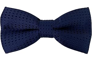 HISUNBEN Nœud papillon pré-noué à pois pour enfants, boucle et sangle réglables, pour garçons et filles, fête, mariage et animal de compagnie, violet