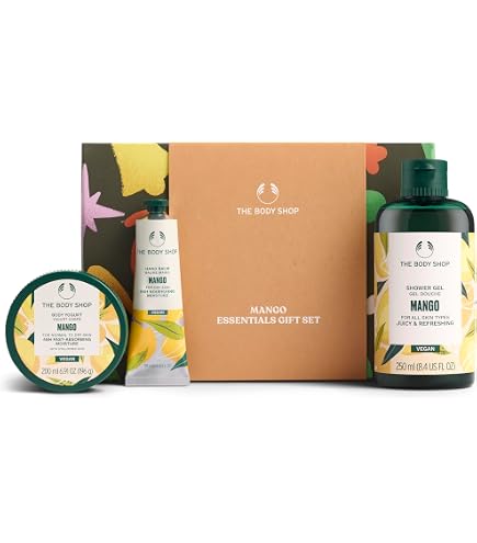 The Body Shop Pears & Share Mini Body Care Gift Set, Vegan, 3