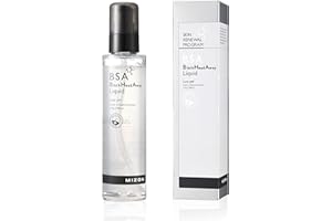 ‎MIZON [MIZON] BSA BLACKHEAD AWAY LIQUID (110 ml) Korean Skincare – esencja peelingowa – usuwanie wągrów – ekstrakt roślinny – delikatny peeling