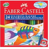 Faber-Castell 24 Colors Dry Paint Redline Aquarell