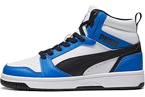 PUMA Rebound V6 Mid Jr, Scarpe da Ginnastica Unisex-Bambini e Ragazzi