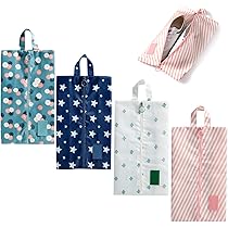 8 Borse Scarpe Impermeabili Per Viaggio - Nylon, 35x20cm, Antipolvere E Leggere - Foto 11