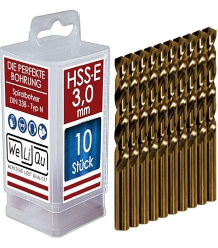 Industriële Spiraalboor 5% Kobalt Metaalboor 20,0 Mm HSS Kobalt - 5% Gelegeerd Voor Staal, DIN338, Voor Professioneel Gebruik 5% Kobalt Gelegeerde Boor