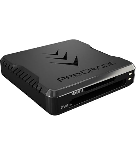 【新品未開封】ProGrade Digital Card Reader ProGrade Digital SD UHS-II Dual-Slot Memory Card Reader | USB 3.2