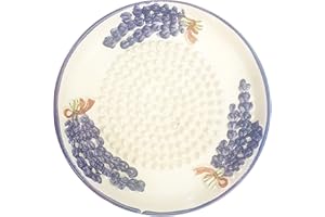 GRENADINE BOUTIQUE - Gratte Ail Provençal en Céramique - Couronne Lavande Liseré Violet