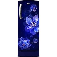 Whirlpool 200 L 4 Star Inverter Direct-Cool Single Door Refrigerator (215 ICEMAGIC PRO ROY 4S INV, Sapphire Mulia, Base…