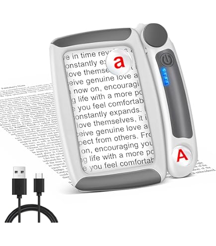 Lente Di Ingrandimento 5X | Rettangolare | In Vetro Anti-Graffio | Per Lettura, Hobby E Riparazioni | Anziani E Ipovedenti - Foto 12