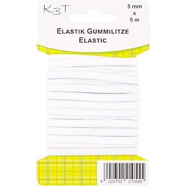 Nuovo nastro elastico piatto da 8 fili nero bianco... – Grandado