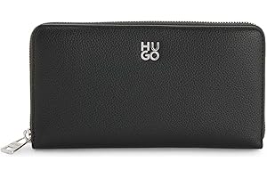 HUGO Chris 2.0 Zip Around Wallet Black