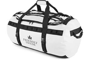 Duffel Bolsa de Viaje y Deporte Convertible en Mochila - Duffle Bag - The Friendly Swede (Capacidad: 30l/ 60l/ 90l)