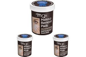 Andrea Eye Q's Moisturizing Makeup Remover Pads, 65-Count (Pack Of 3) by Andrea