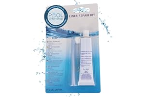 Duraol Kit de Réparation Piscine sous l'eau I Kit Comprenant de la Colle & 2 Rustines de 20 x 9,5 cm I Répare Les Produits Gonflables en PVC & Les Liners de Piscine I Kit de Réparation sous-Marine
