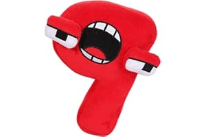 MAGIC SELECT Number Lore Plush Numbers 0-9 Plush Alphabet Lore Dolls Soft Educational Toy Gift for History Fans Alphabet Lore Educational Numbers for Kids