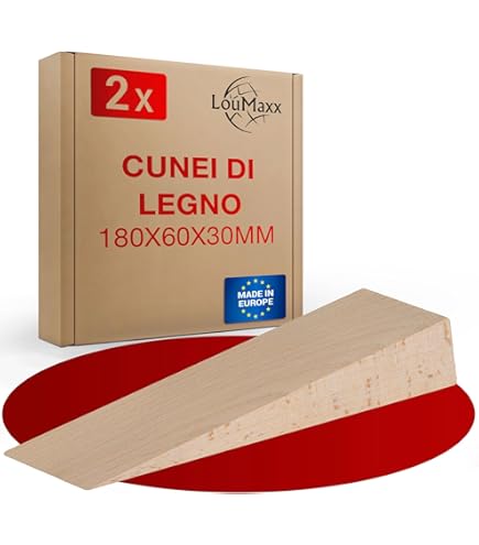 Zeppe In Legno Di Faggio - 8 Pezzi 150x50x40mm, Per Livellamento, Montaggio, Fermaporta, Fai Da Te - Foto 11