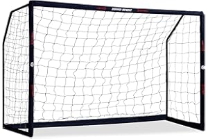 ZERRO Cage de Football 180/240/300, But de Foot de Jardin pour Adultes et Enfants, But de Foot Enfant Extérieur pour la Récréation & l'entraînement