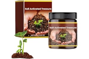 GENERIC Soil Activator,Soil Activated Treasure | Organic Fertilized Soil Nutrition 100g, Soil Activated Plant Fertilizer Indoor Plants Fruit Vegetable