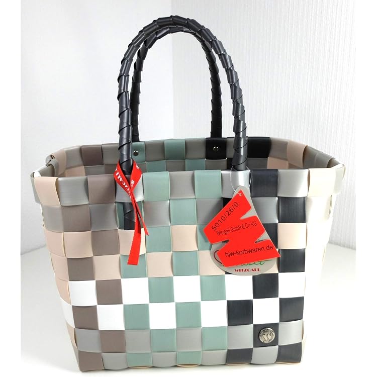 Witzgall Ice-Bag 5010 Einkaufstasche - Geflochtener Shopper, 37x24x28 Cm, Umweltfreundlich