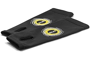 SKLZ Volleyball Digging Sleeves with Thumbhole, Black
