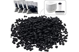 SHUREX Odor Absorbing Filter Refills for Lomi Smart Waste Kitchen Composter Top and Back Carbon Filters, Replacement Activated Charcoal Filters Compatible with Lomi Electric Countertop Compost Bin (4)