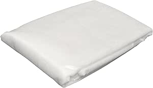 Windhager Wachstumsvliese, Tomaten-Vliesschlauch, Tomatenschutz, Schutzvlies, Gartenvlies, UV-stabilisiert, 17g/m&sup2;, wei&szlig;, 10 x 0,65 m, 06768