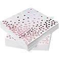 iZoeL Rose Gold Paper Napkins 60 Pack（33 x 33 cm） - Soft Comfortable Dinner Napkins - 3PLY Disposable Absorbent Napkin - Ideal for Rose Gold Birthday Party Decorations Bridal Wedding Hen Party