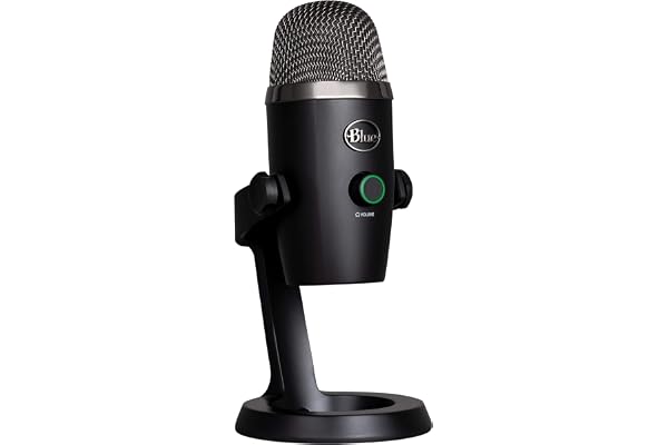 for Creators Blue Yeti Nano premium USB-mikrofon för inspelning, streaming, gaming, podcasting