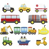 Tilki D&uuml;nyası K&uuml;&ccedil;&uuml;k Ara&ccedil;lar &Ccedil;ocuk Odası Duvar Sticker