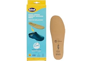 SCHOLL SHOES Scholl Solette Antistatiche in Memory Cushion, Solette Unisex per Clog Evo