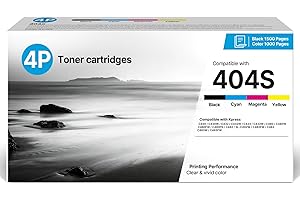 ECHALLENGE CLT-P404C CLT-404S Tonerkartusche Kompatibel für Samsung C480W Toner für Xpress SL C480FW C430W C430 C480 CF480FN C48X C43X Series Toner CLT-K404S CLT K404S CLT-Y404S CLT-C404S (4er-Pack)