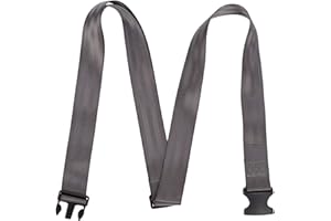 FABATER Joint Mobilization Band, Traction Belt, Extremity Mulligan Strap for Hospital Physical Therapy, Stretching, Mobility, Adjustable Fun Gait Belts, Stretch Out Strap (Gray)