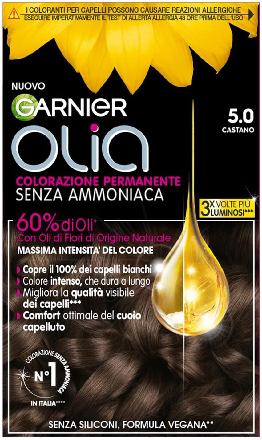 Avis d'Expert & Test Approfondi : Garnier Olia Tinta Capelli Colorazione Perman (Sélection)