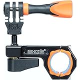 iSHOXS Roll Bar Mount - BullBar 3D (19-23mm Klemmbereich), CNC-gefräste Aluminium Sport- und Actionkamera Halterung - Schwarz