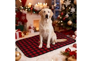 INDRNIF Selbstheizende Decke für Katzen & Hunde,Haustiere Wärmematte,Waschbare Welpen Thermodecke,Selbstwärmende Winter Wärme Hundematte, Selbstheizende Decke Weich Kuschelige für Pets ohne Strom 40*50cm(S)