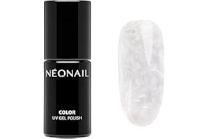 ‎NÉONAIL NEONAIL Lakier hybrydowy do paznokci Biały Flawless Glaze 7,2 ml UV LED