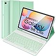 Lively Life Samsung Galaxy S6 Lite Tablet Case with Keyboard, Built-in S Pen Holder, Cover with Detachable Keyboard for Samsung Galaxy Tab S6 Lite 10.4 2020 (SM-P610/P615), 2022 (SM-P613/P619), Green