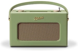 Roberts Revival RD70 FM/DAB/DAB+ Digital Radio with Bluetooth, Leaf (Green)