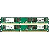 Kingston Technology KVR13N9K2/16 RAM 16 GB 1333 MHz DDR3 Non-ECC CL9 DIMM Kit (2 x 8 GB) 240-Pin, 1.5 V