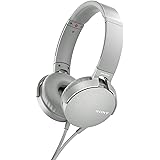 Sony MDR-XB550AP Extrabass Headphones - White