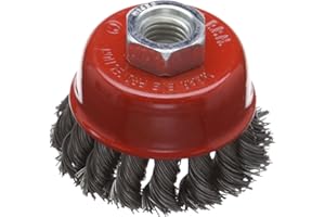 Silverline 733234 Brosse à fils métalliques torsadés 65 mm
