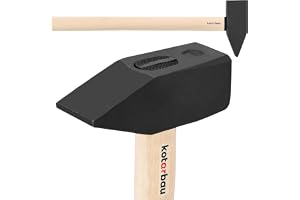 KOTARBAU® Slägga - 6 kg - Slägghammare - Stål - Slädhammare - Slädehammare - Släggningshammare - Låshammareg - Ergonomiskt Tr