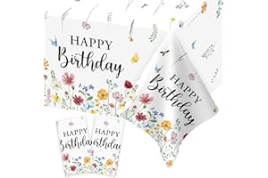 Heboland 2pcs Tovaglie di Compleanno Floreal, Decorazione Primaverile Estiva Tovaglia Compleanno Fiori di Campo 137 x 274cm Tovaglia Plastica Usa e Getta Rettangolare per Decorazioni Feste