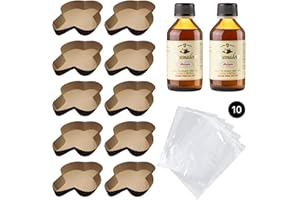 PASTICCERIA FRACCARO 1932 Kit Stampo per Colomba (10pz - 500gr) + Aroma per Colombe Fraccaro (2pz - 100 ml) + Sacchetto (10 pz), Stampi di Carta di Pura Cellulosa ideale per l’uso in Forno, resistente al calore 200°C