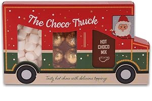 Becky´s Santa's Choco Shop – drickchoklad, marshmallows och gyllene chokladpraliner – 125 g
